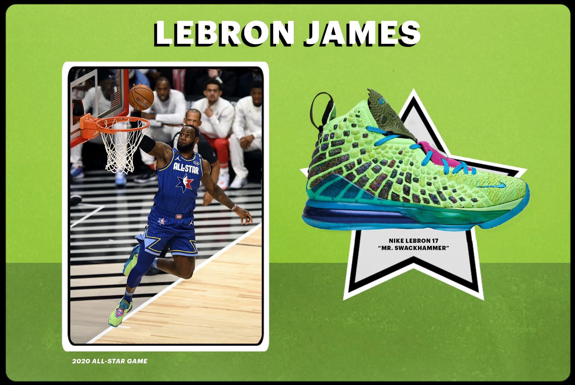 2020 NBA All Star Game LeBron 17 &quot;Mr. Swackhammer&quot;