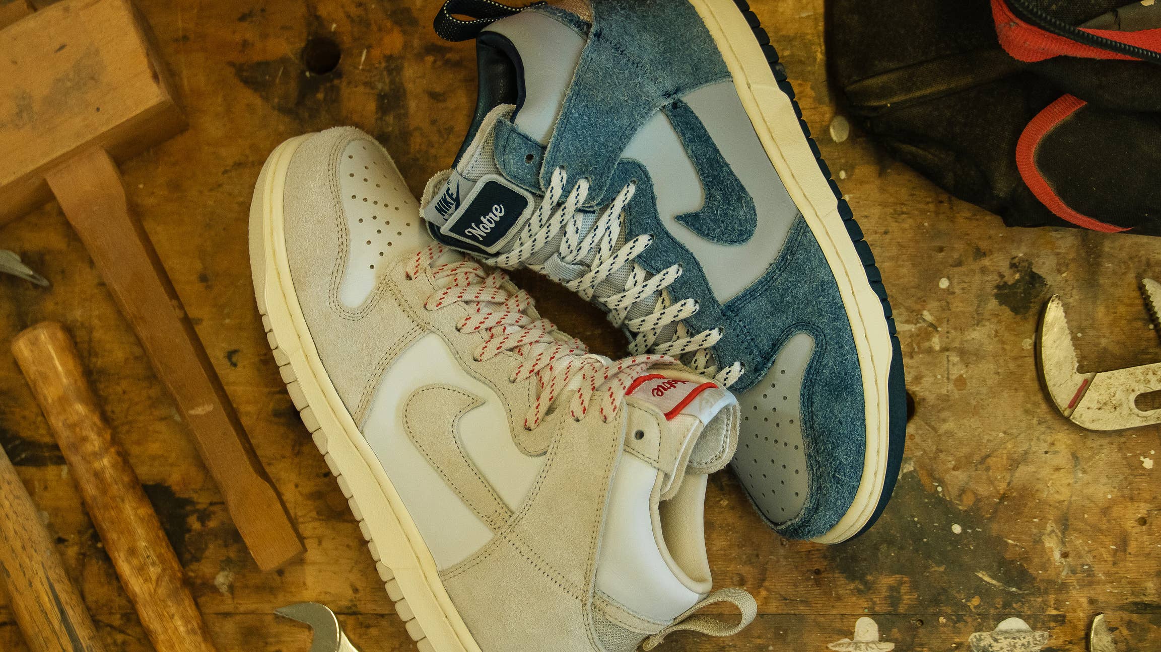 Ewell Mekanisk Formode Notre and Nike's Dunk, a Different Kind of Dad Shoe | Complex