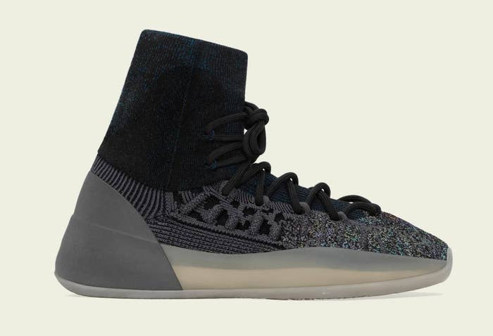 Adidas Yeezy Basketball Knit &#x27;Slate Blue&#x27; GV8294 Lateral