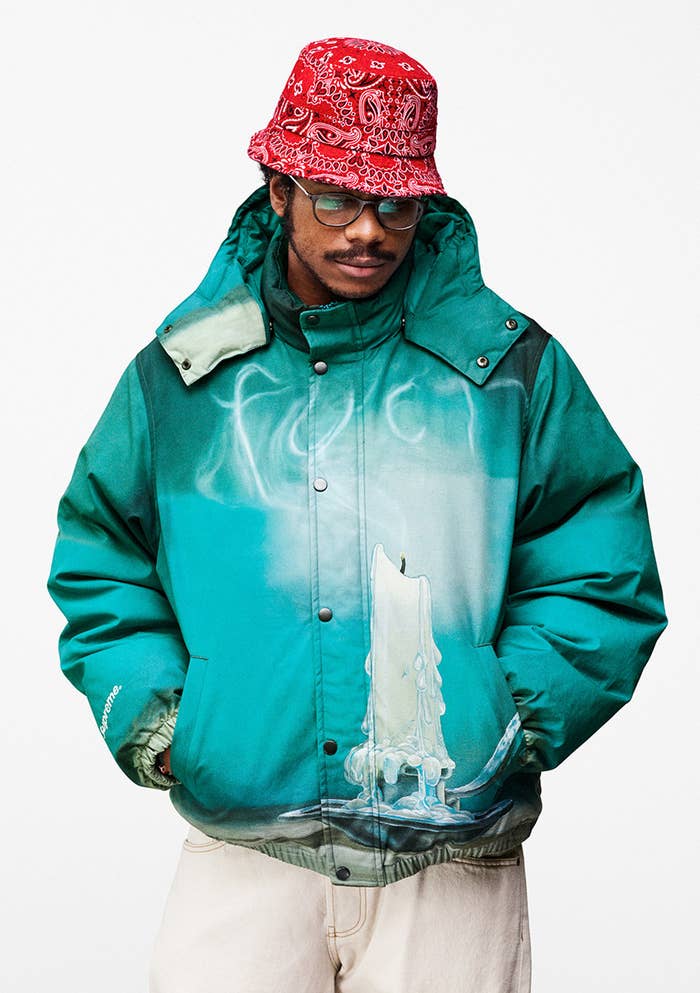 Supreme x Lv hoodies  Louis vuitton tracksuit, Supreme clothing, Designer  jackets for men