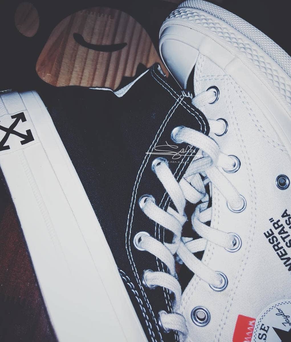 Off White x Converse Chuck Taylor All Star (Lateral and Medial)