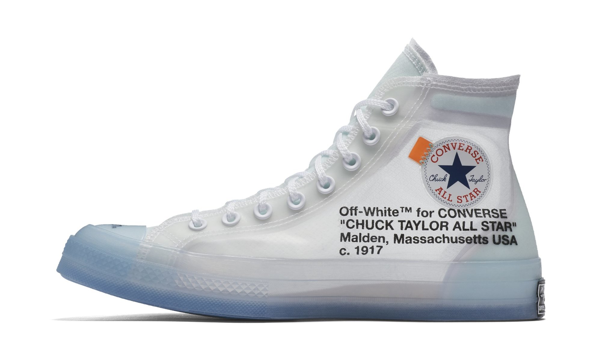 Off White x Converse Chuck Taylor All Star 70 162204C 102 (Medial)
