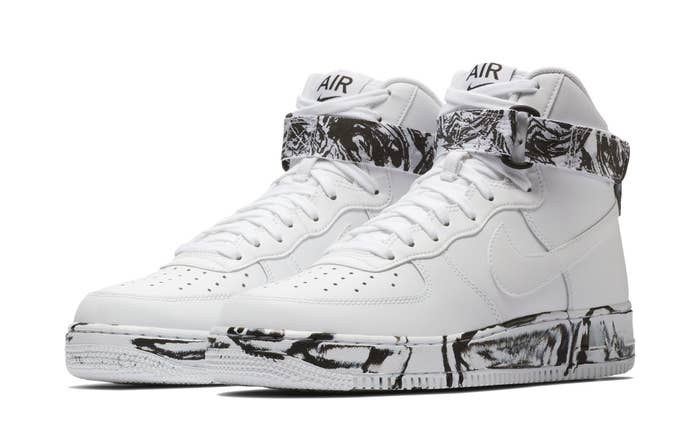 Nike Air Force 1 High &#x27;White/Black/White&#x27; AT3293 100 (Pair)