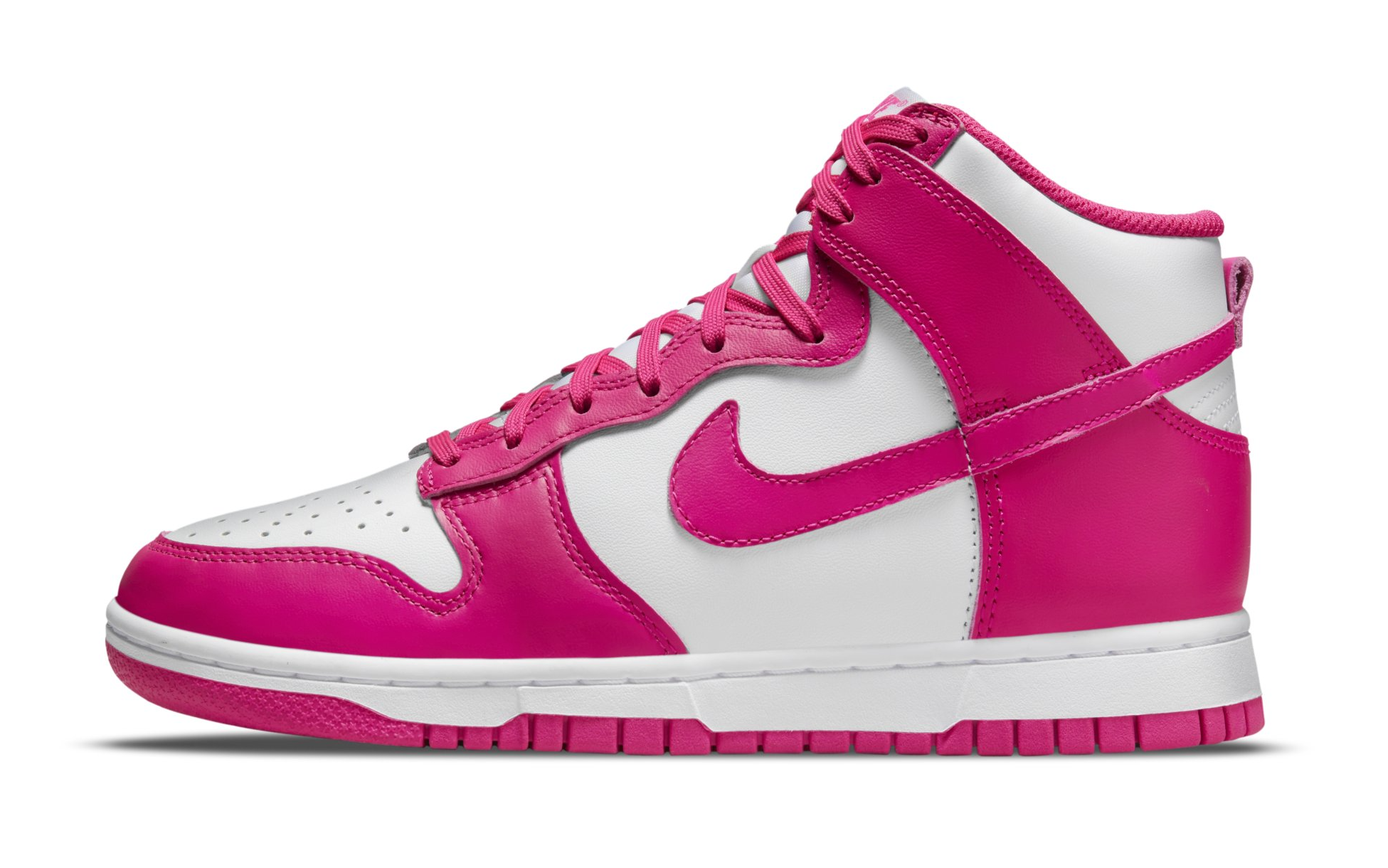 Nike Dunk High &#x27;White/Pink Prime&#x27;