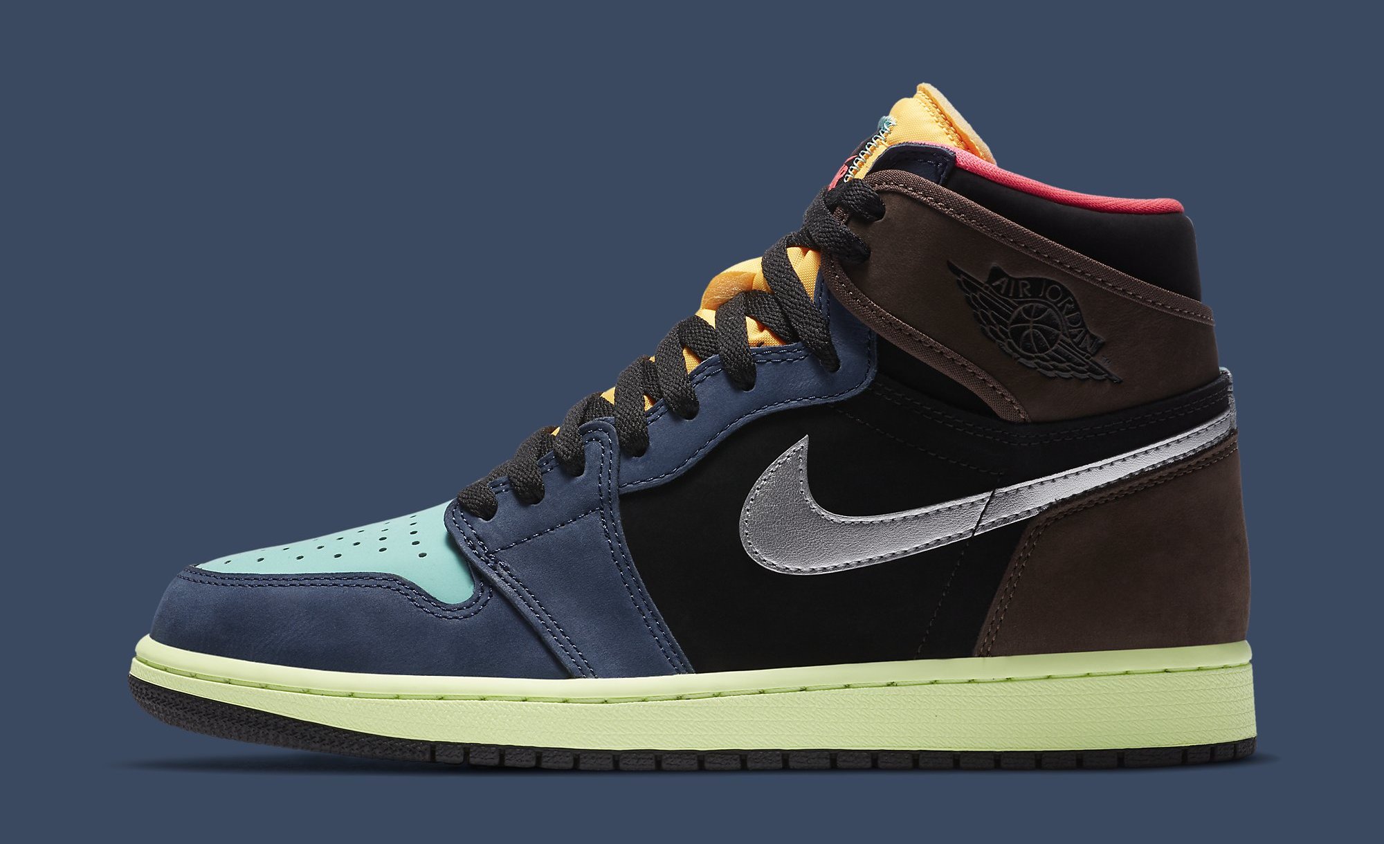 Air Jordan 1 Retro High OG &#x27;Bio Hack&#x27; 555088 201 Lateral