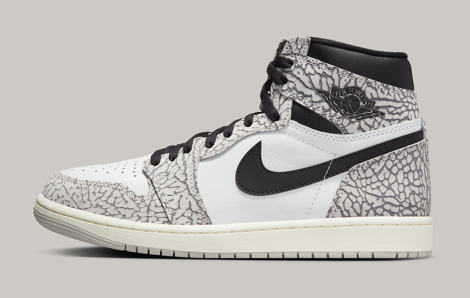 Air Jordan 1 High &#x27;White Cement&#x27; DZ5485 052 Lateral