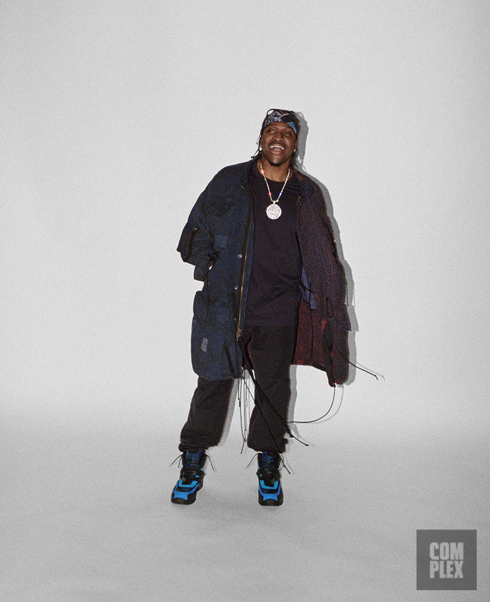 Pusha T poses for his Complex interview