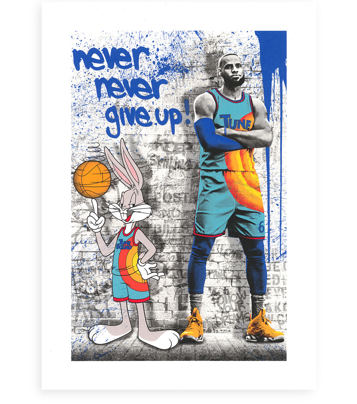 Mr. Brainwash Space Jam: A New Legacy