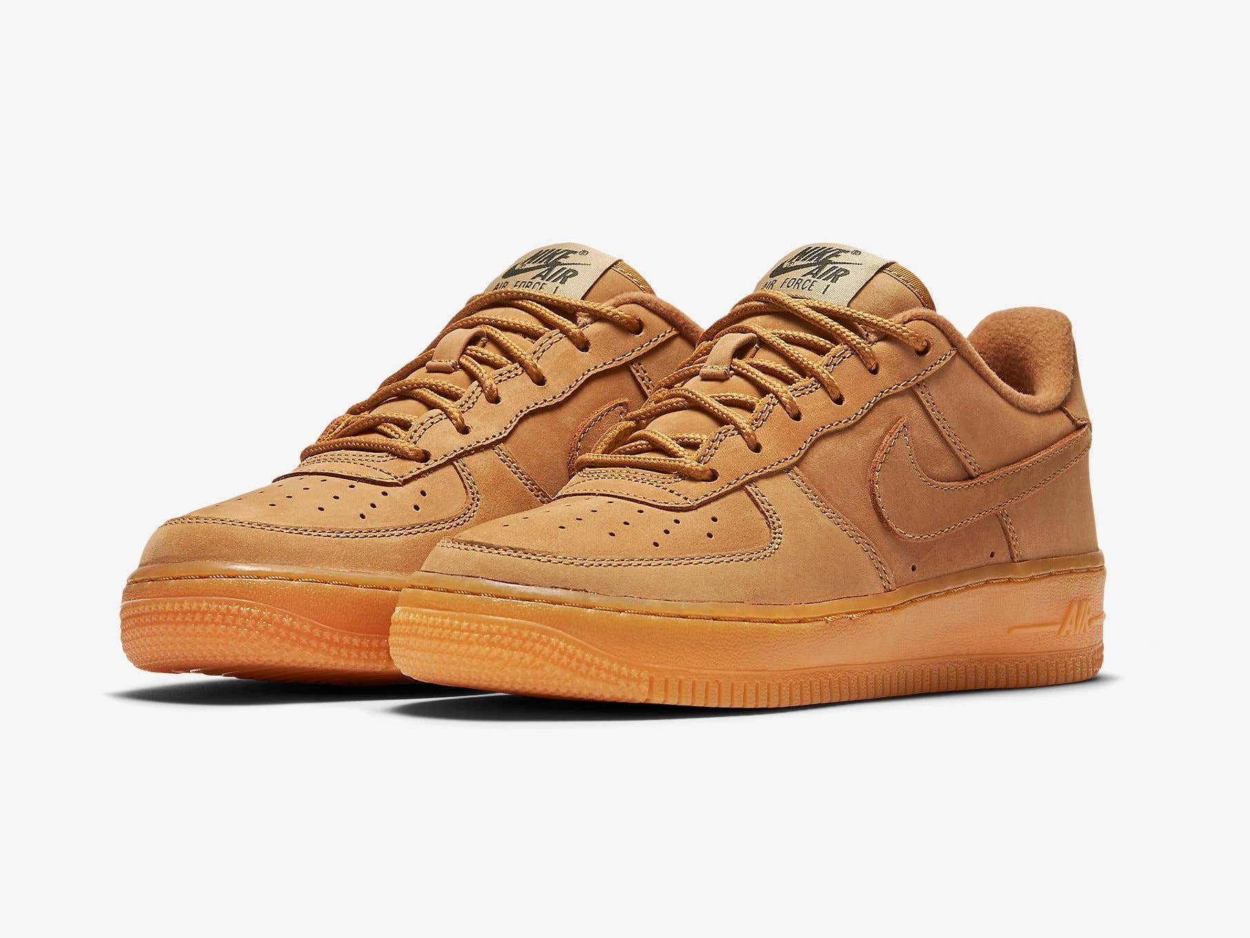 Nike Air Force 1 Low GS "Flax"