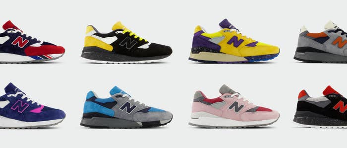 New Balance Uses Leftover Materials to Bring Back the 998 | Complex