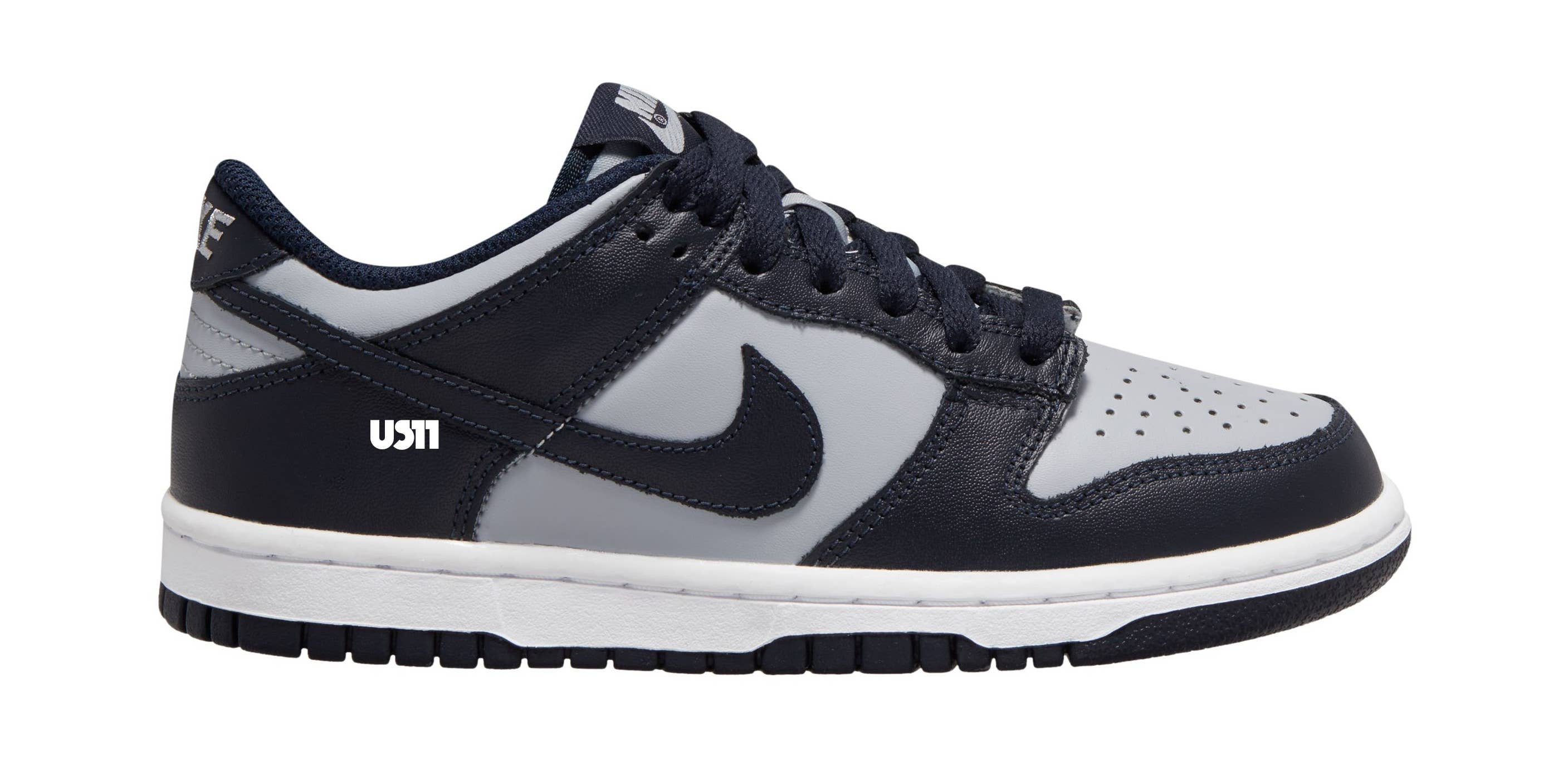 Nike Dunk Low GS Grey/Black Lateral