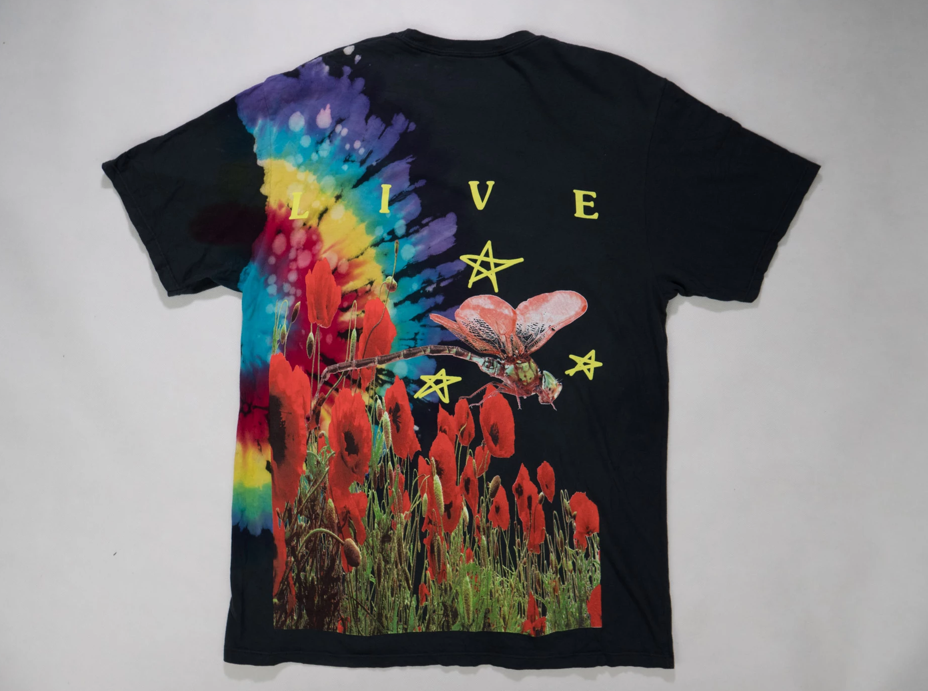 Half Tie Dye T shirt Europe