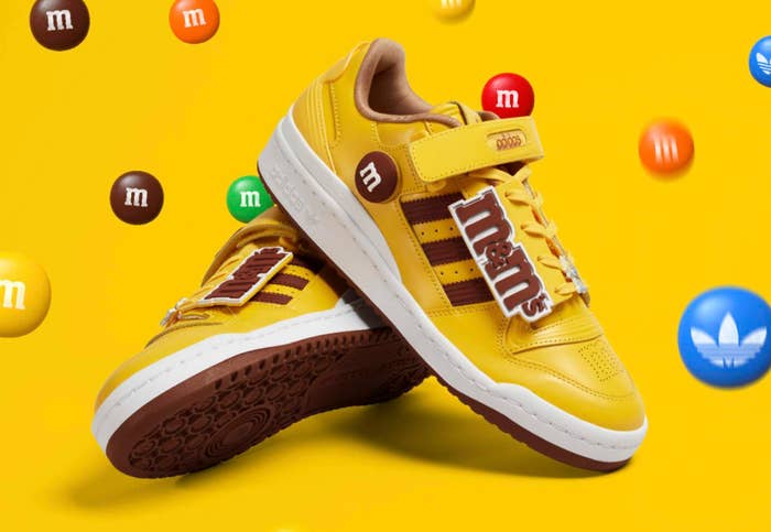 M&amp;M&#x27;s x Adidas Forum Low Yellow/Brown GY1179