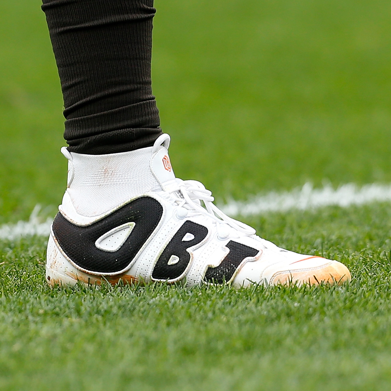 Odell Beckham Nike Vapor Untouchable Pro 3 OBJ White Black