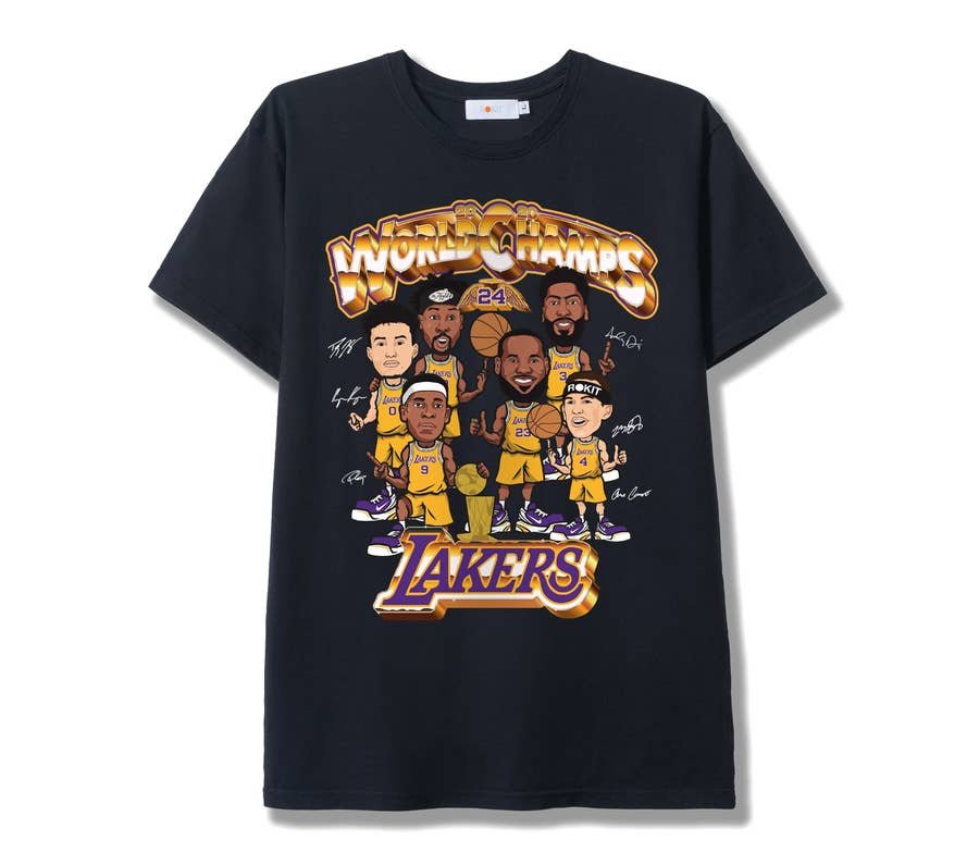 2020 Nba Champions Los Angeles Lakers Signatures Shirt - ValleyTee