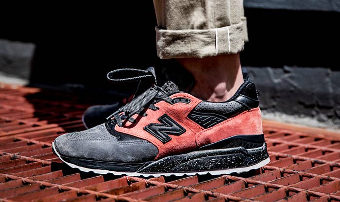 Todd Snyder x New Balance 998 NB1 &#x27;Sunset Pink&#x27; (On Foot 2)