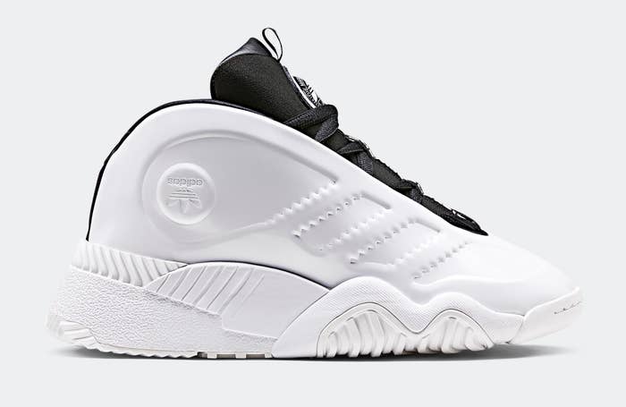Alexander Wang x Adidas AW Turnout Bball 'White' (Lateral)