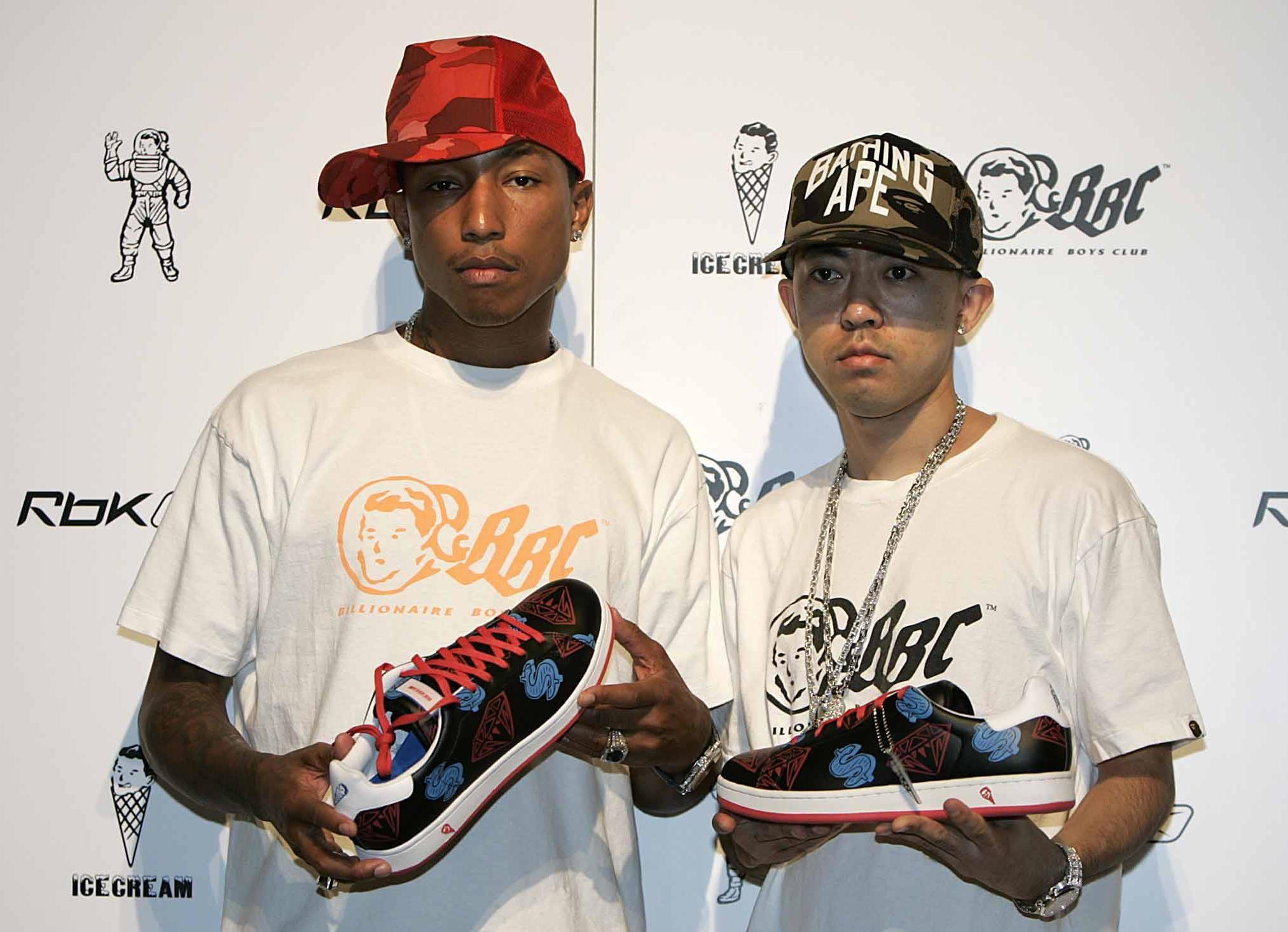 The many hats of Pharrell Williams: From Billionaire Boys Club to