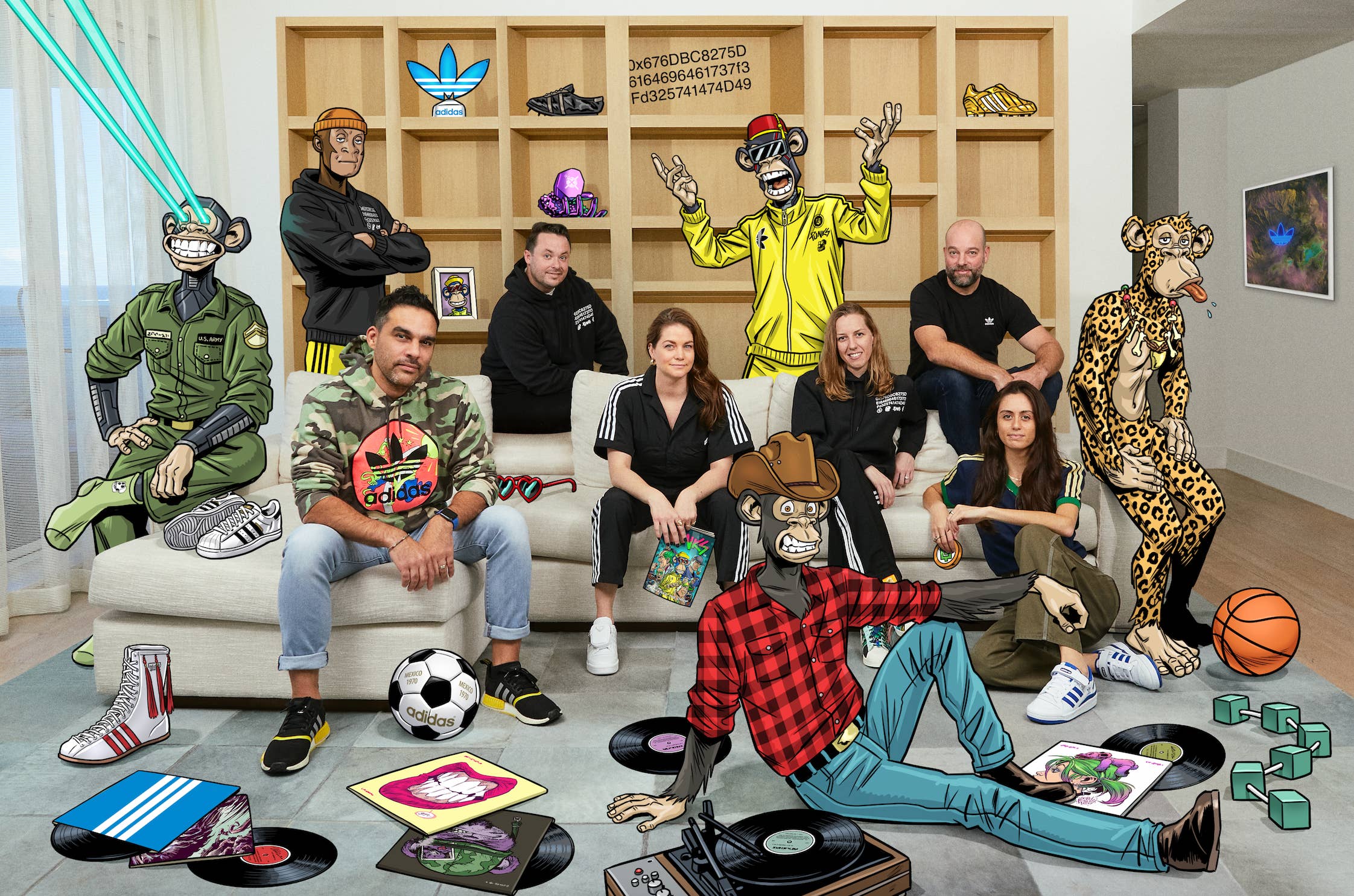 Adidas Originals NFT 'Into the Metaverse' Collection