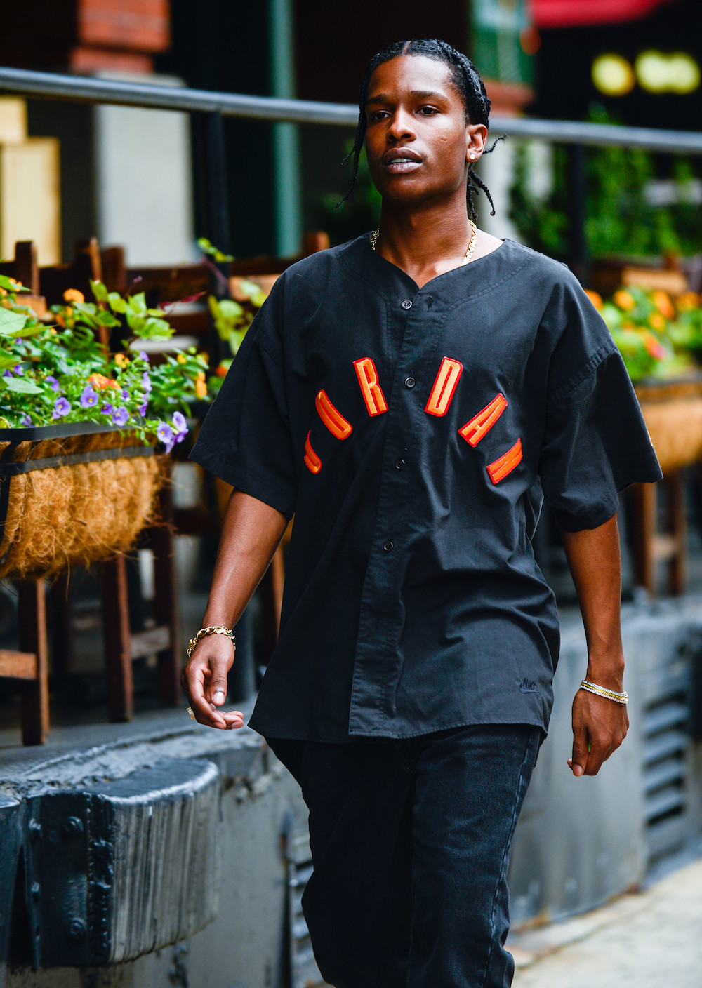 How to Wear Jerseys Like Celebrities Asap Rocky