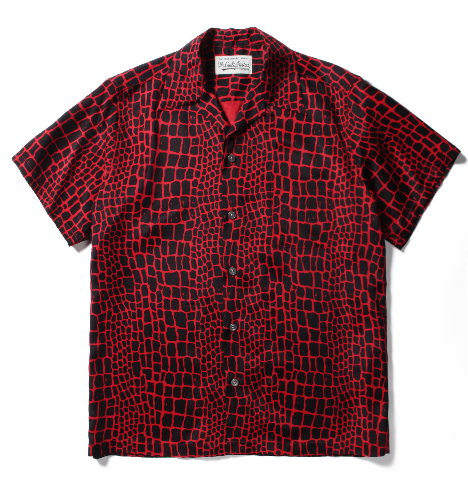Louis Vuitton Red Pattern Hawaiian Shirt, Short - LIMITED EDITION
