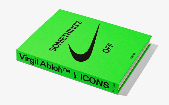 Virgil Abloh and Nike ICONS Book Cover