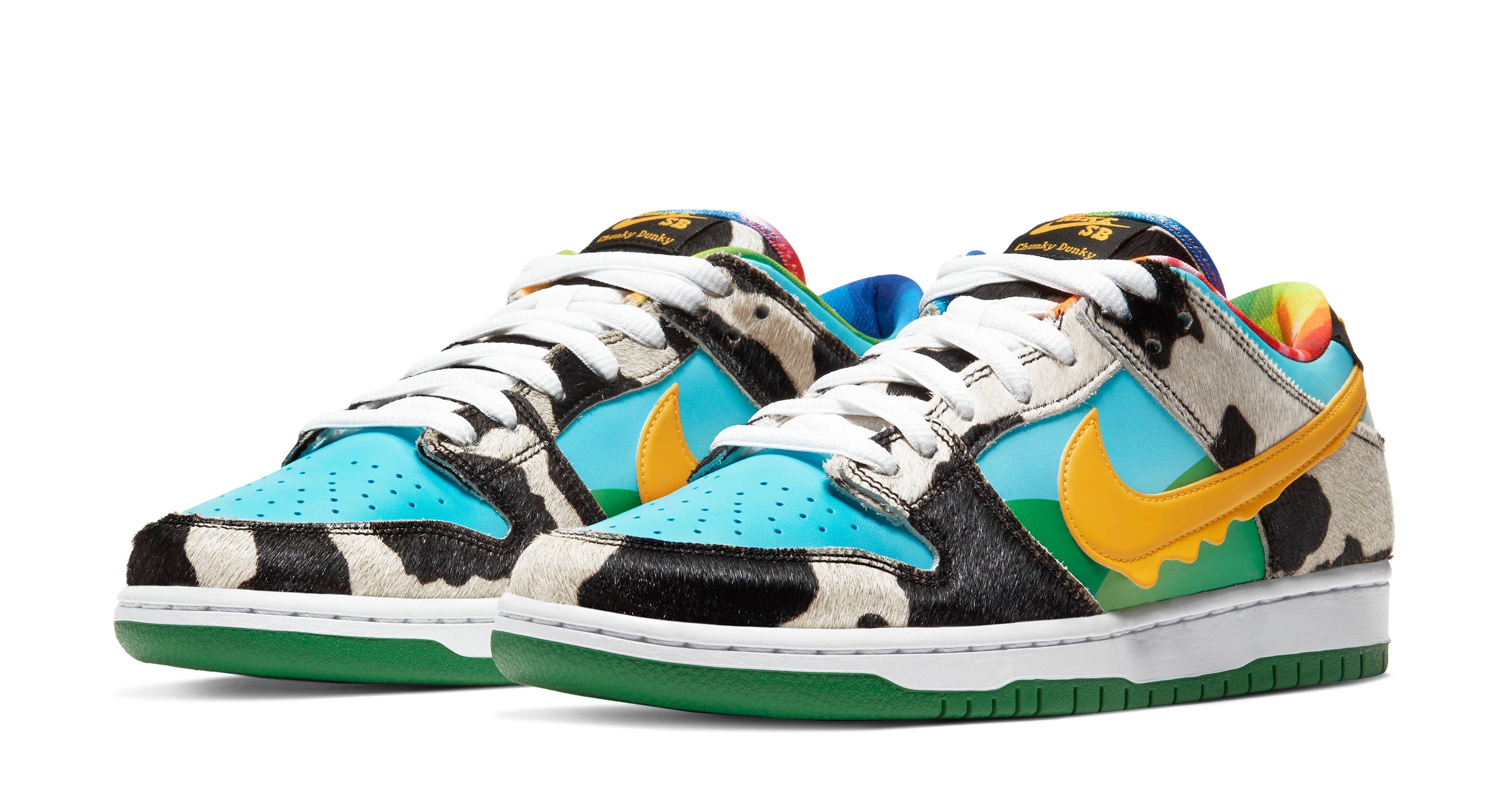 Ben and Jerry's x Nike SB Dunk Low 'Chunky Dunky' CU3244 100 (Pair)