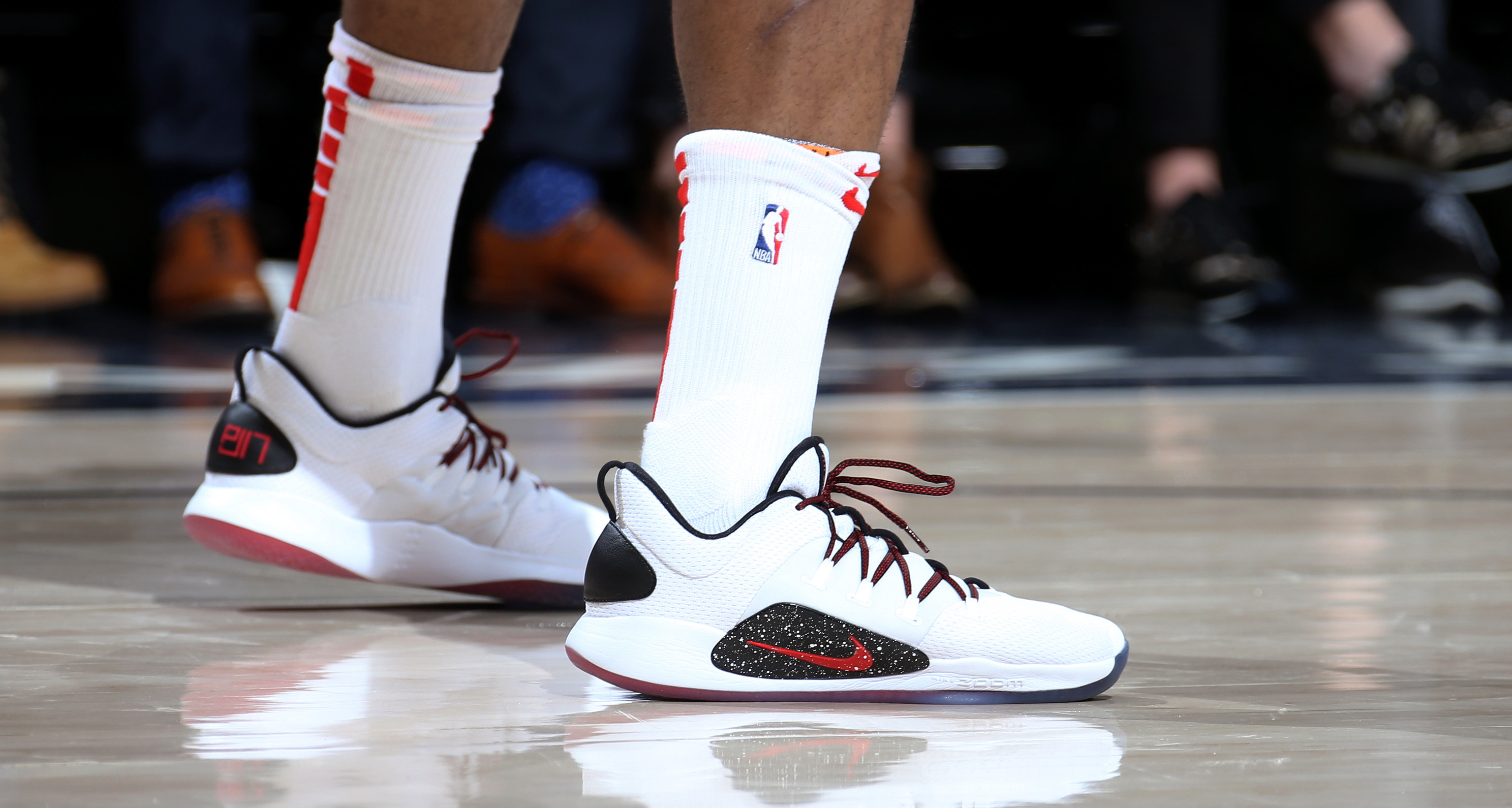 Pj tucker top off white hyperdunk