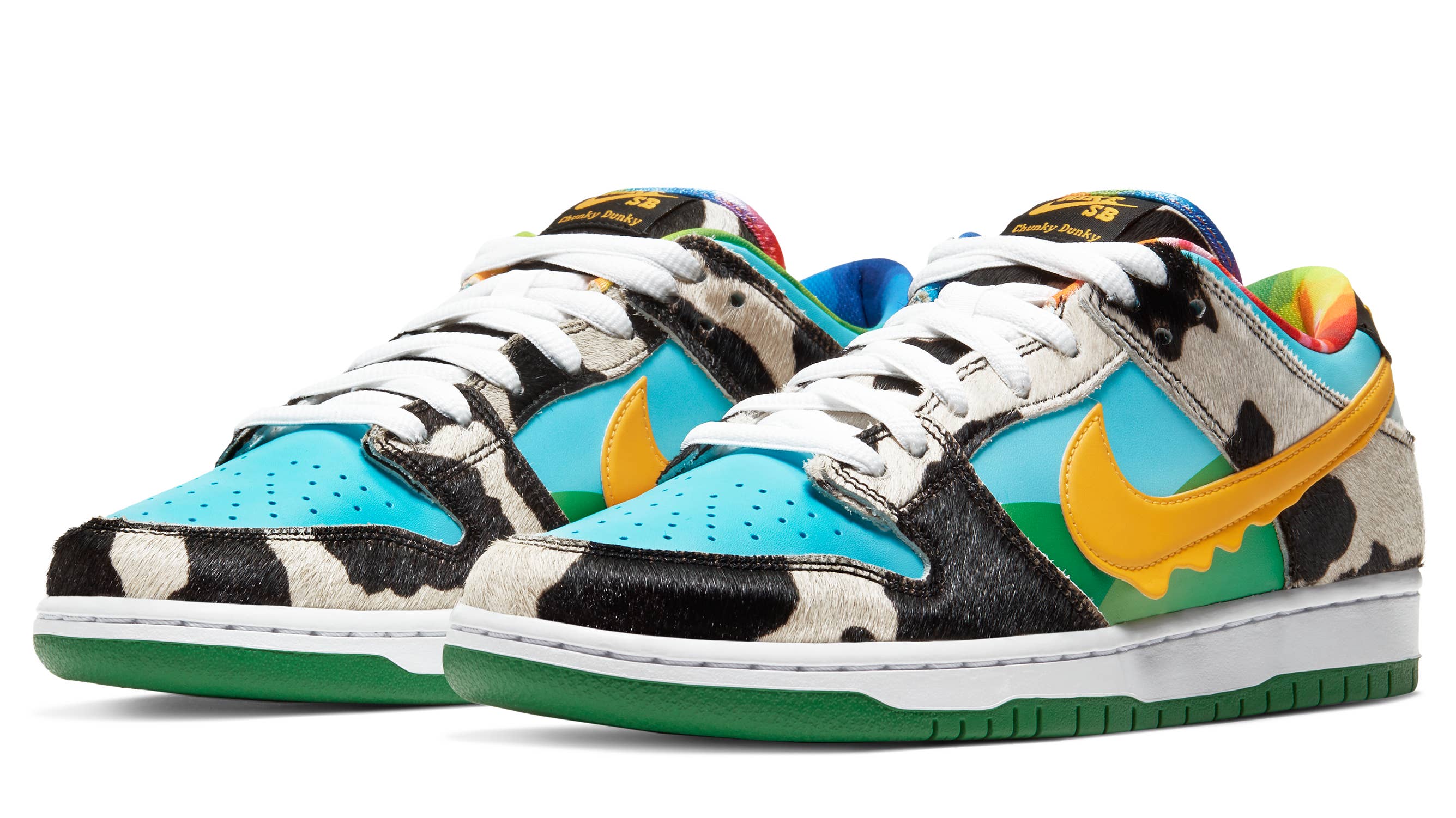 Ben and Jerry's x Nike SB Dunk Low 'Chunky Dunky' CU3244 100 (Pair)