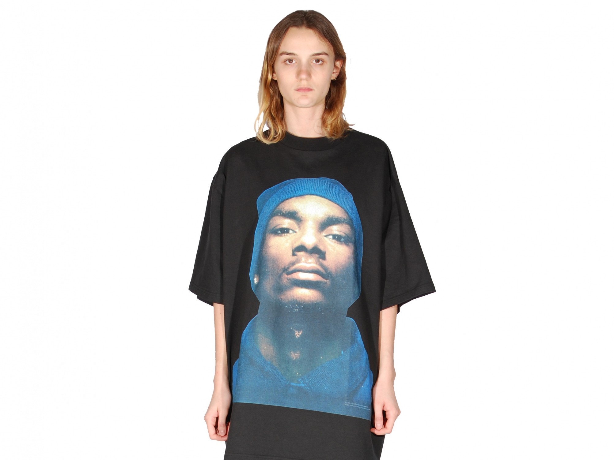 色は黒ブラックVTEMENTS SNOOP DOGG Tシャツ