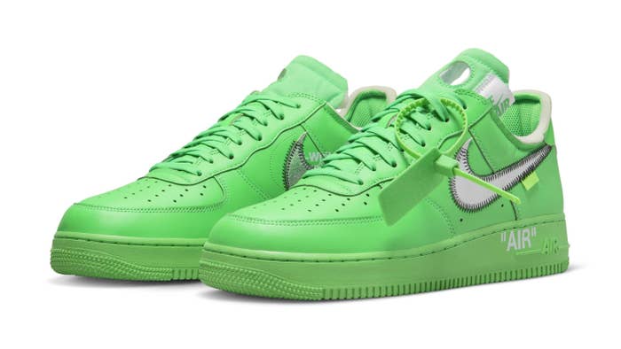 Off-White x Nike Air Force 1 Low &#x27;Green Spark&#x27;