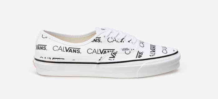 Palace x Calvin Klein x Vans Authentic &#x27;Calvans&#x27;