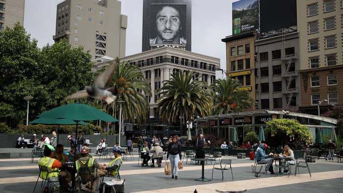 Colin Kaepernick Nike Billboard