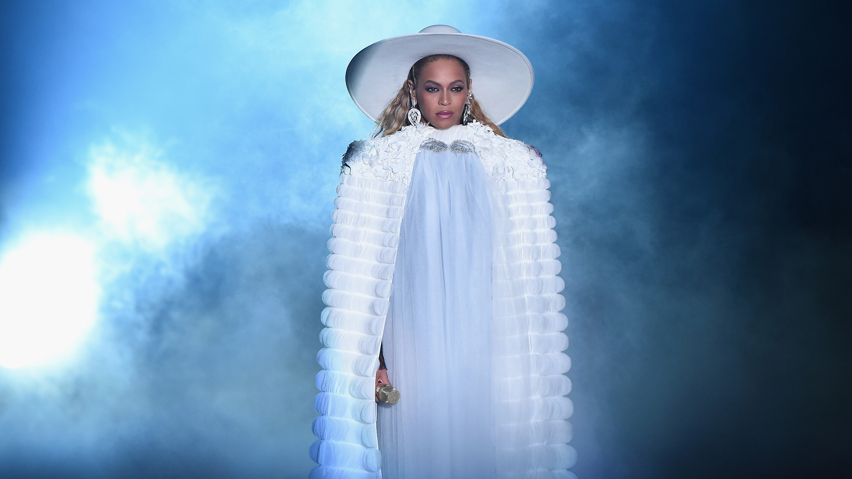 Beyonce in white