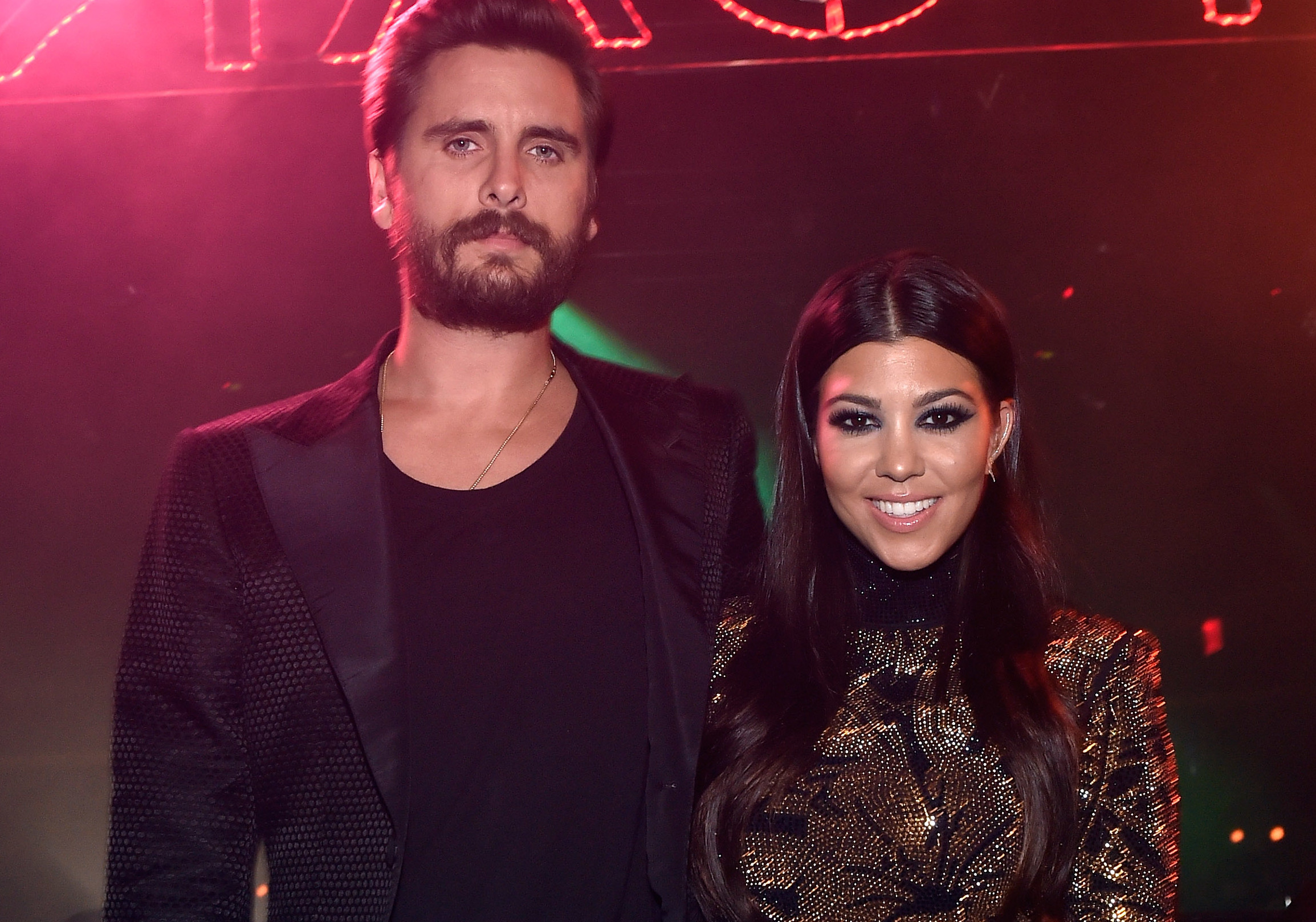 Scott Disick Kourtney Kardashian DM