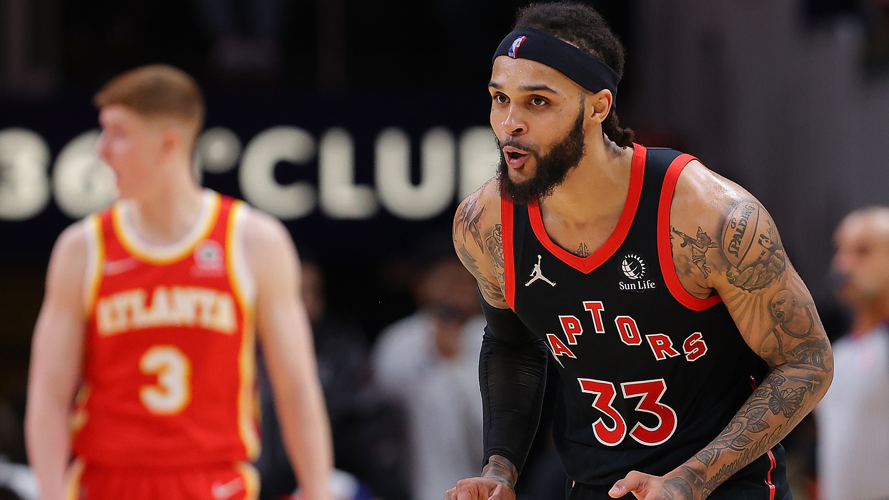 Gary Trent Jr. vs. Atlanta Hawks