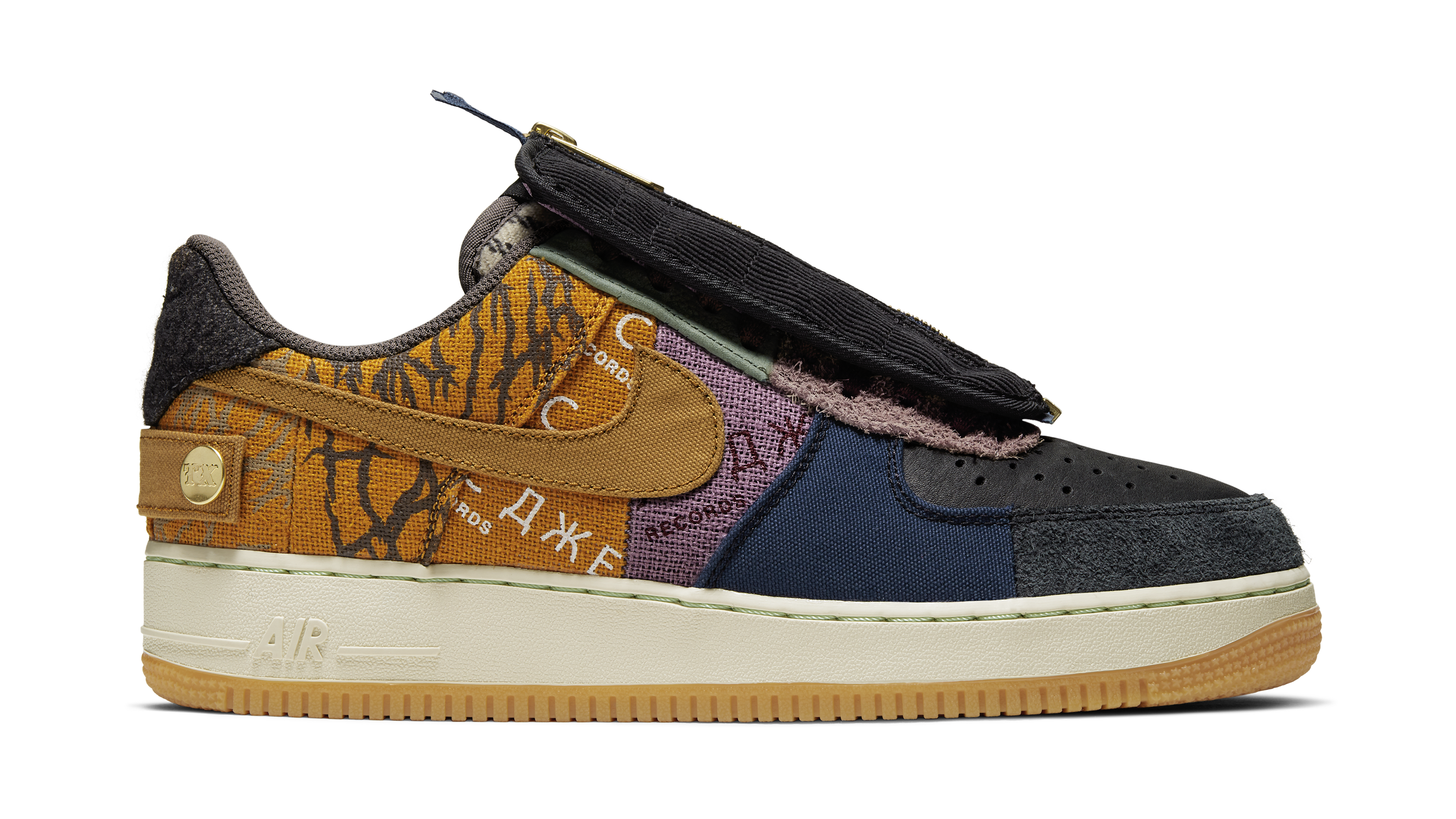 travis scott nike air force 1 low cn2405 900 lateral