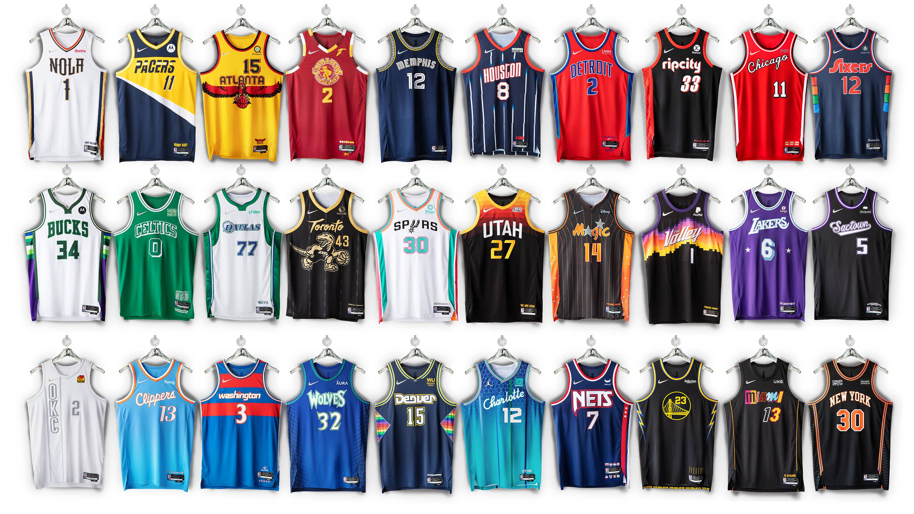 Nike x NBA 2021-22 City Edition Jerseys