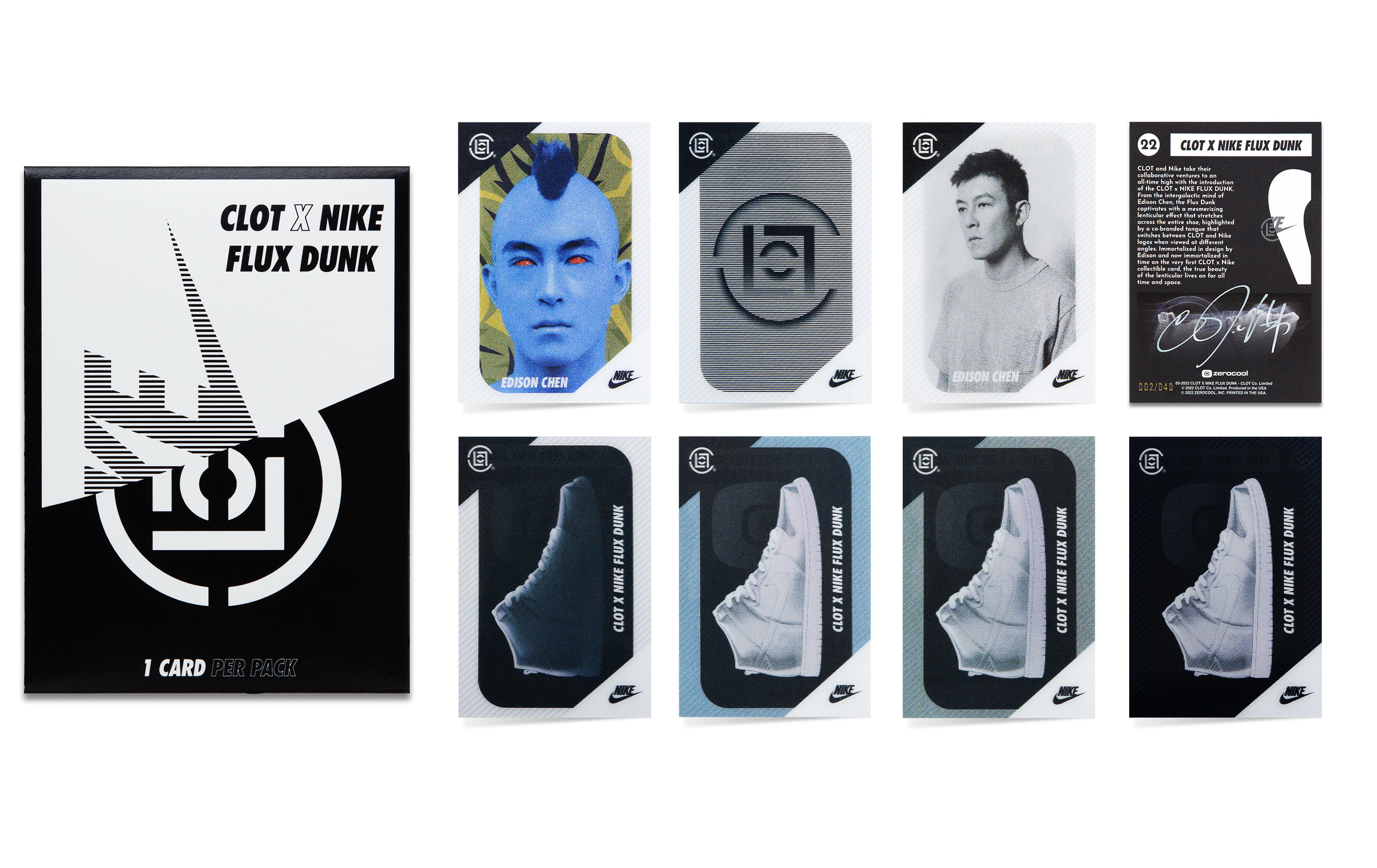 Clot x Nike Dunk High Zerocool Cards