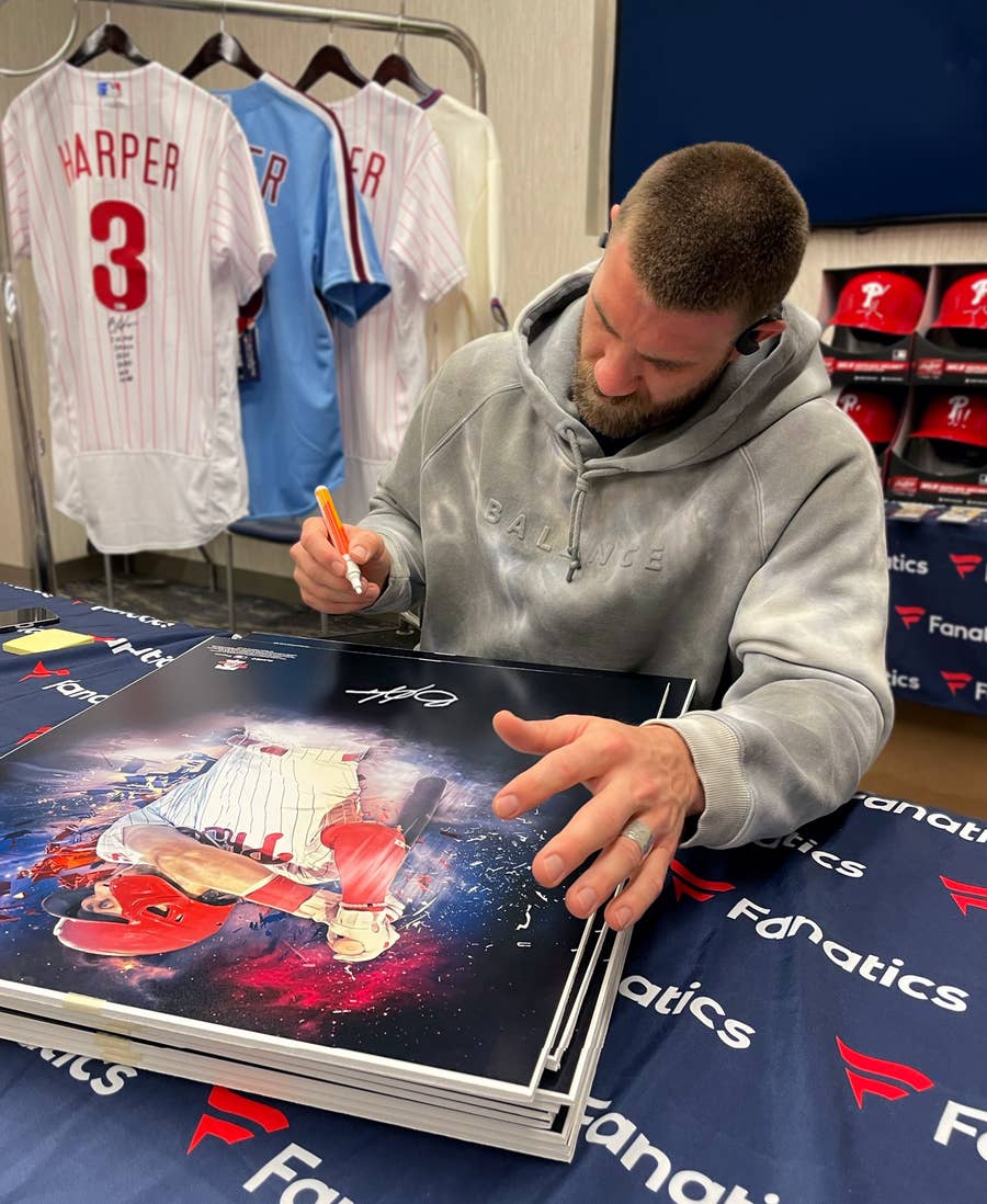 Bryce Harper Phillies Jerseys Are Now Available at Fanatics
