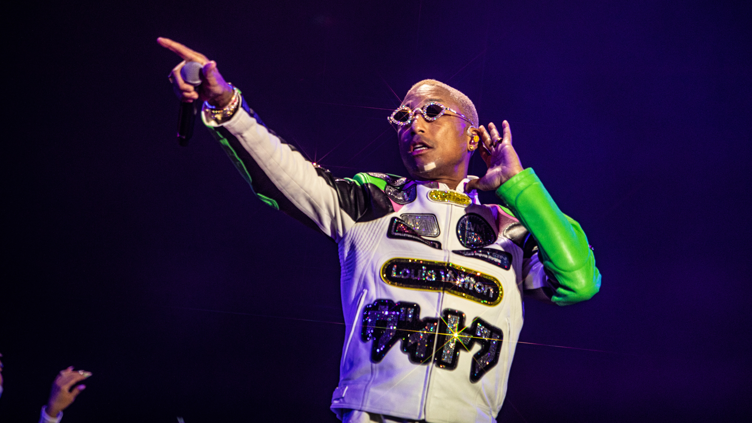 Pharrell Williams debuts his show stopping Louis Vuitton menswear