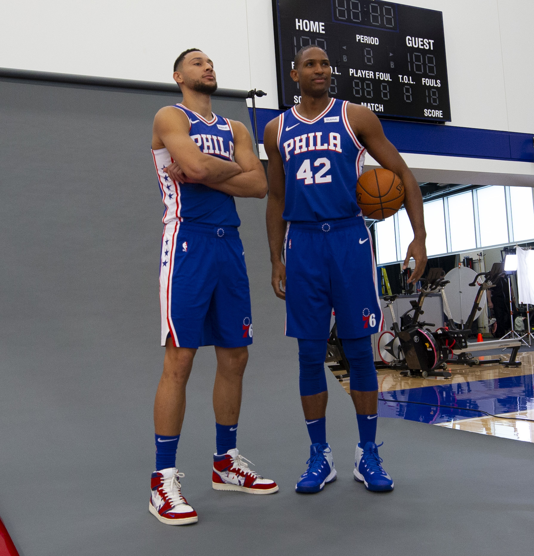 Ben Simmons, Al Horford