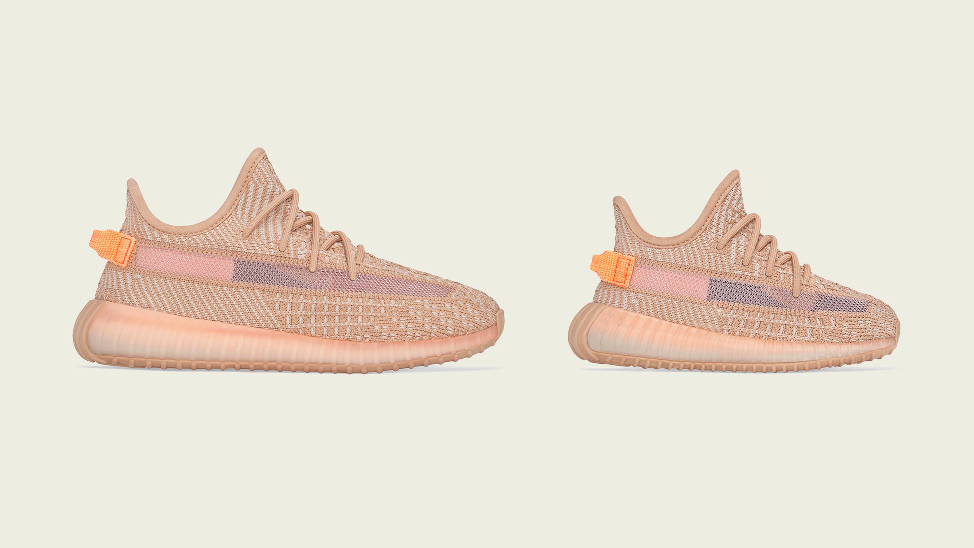 Adidas Yeezy Boost 350 V2 'Clay' Kids (Right)
