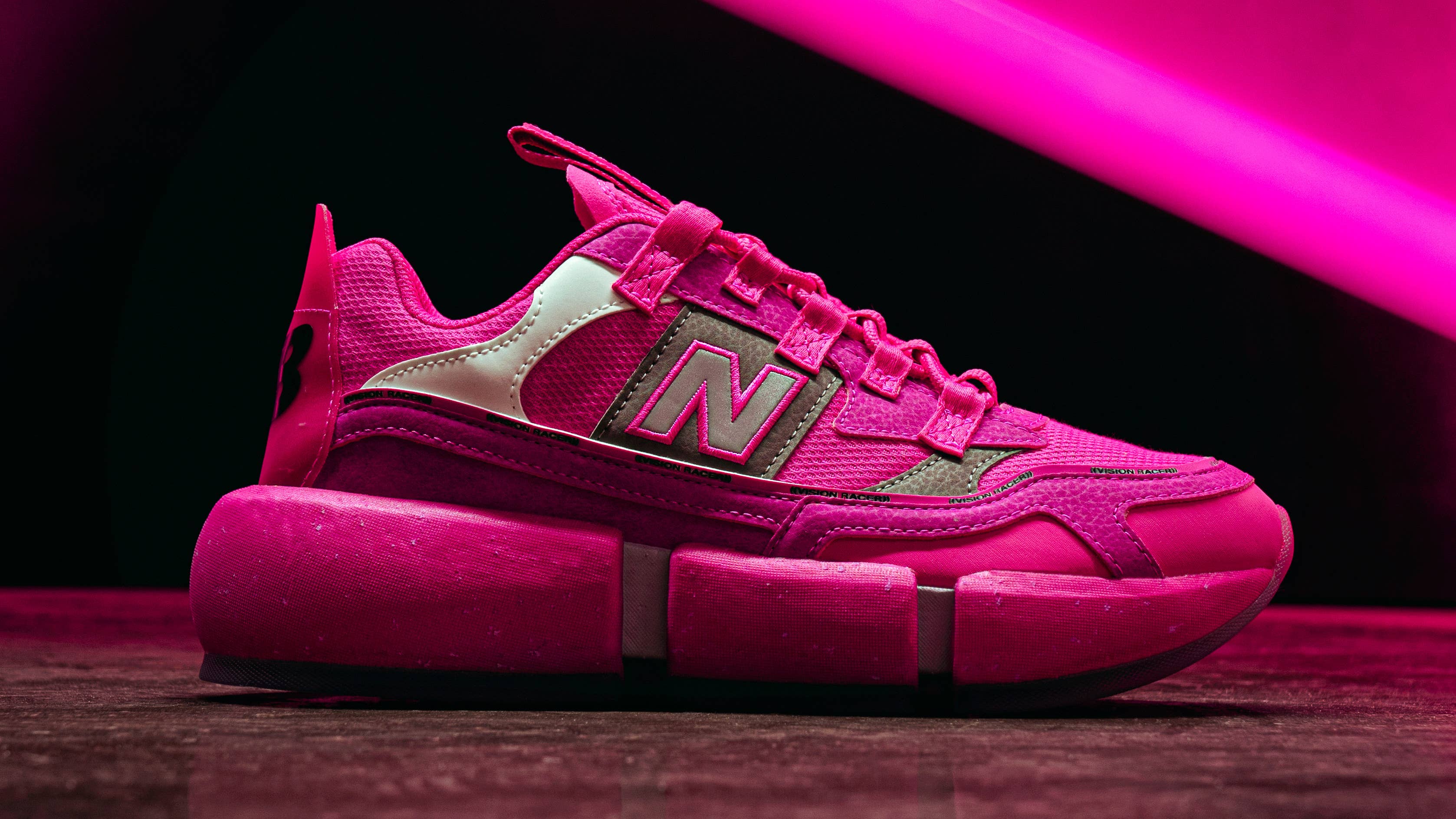 Jaden Smith x New Balance Vision Racer 'Pink' MSVRCJSC Lateral