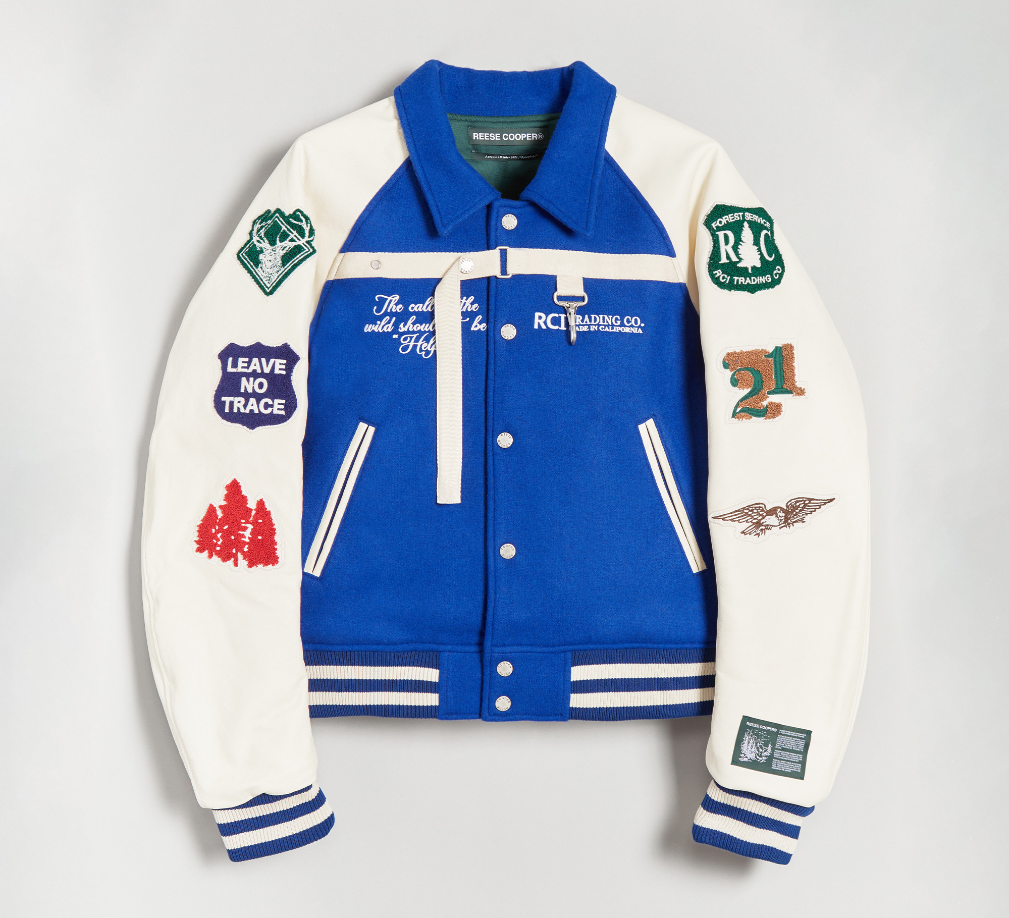 Reese Cooper &#x27;Call of the Wild&#x27; Wool Varsity Jacket