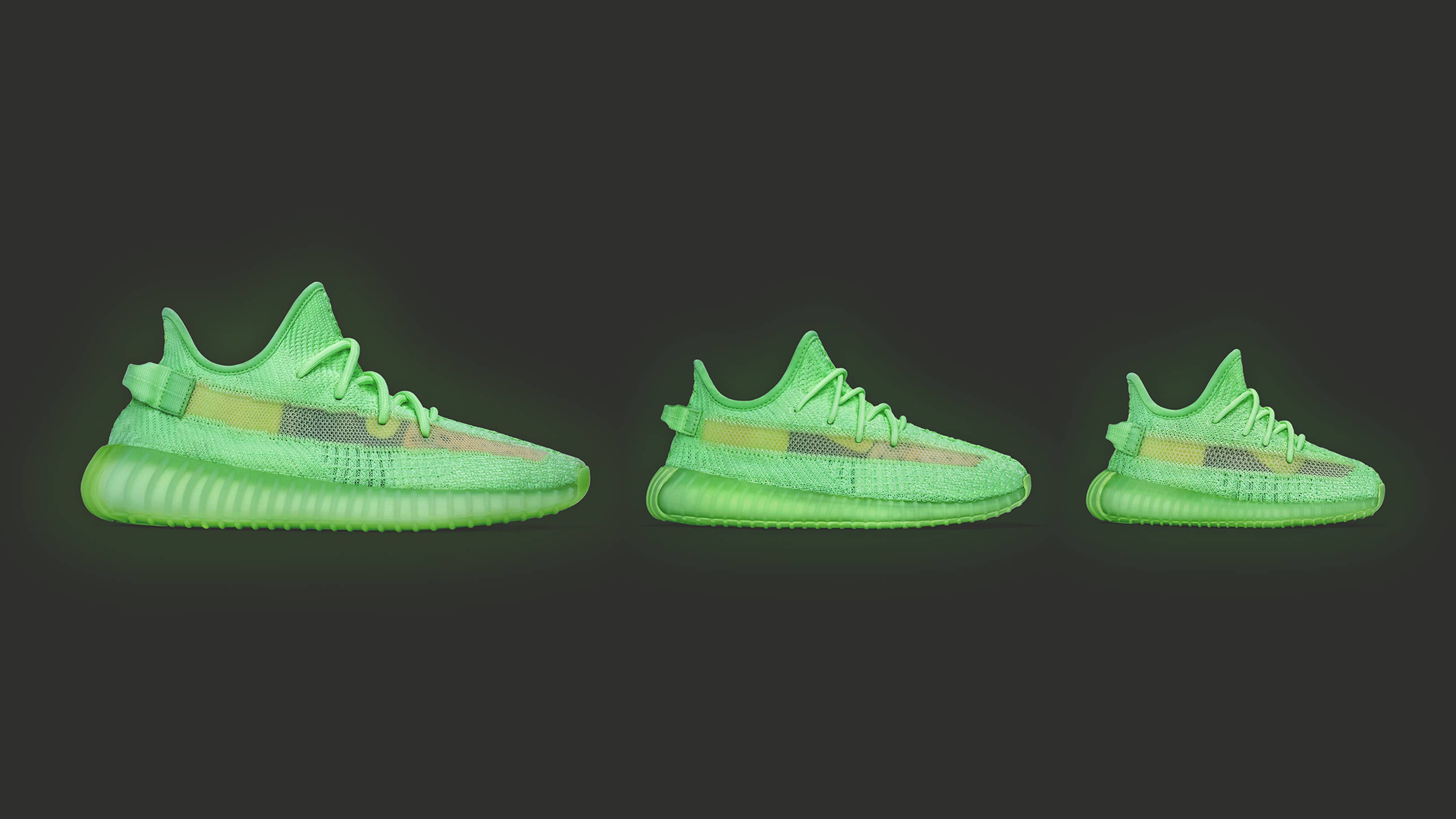 Adidas Announces the 'Glow' Yeezy Boost 350 V2