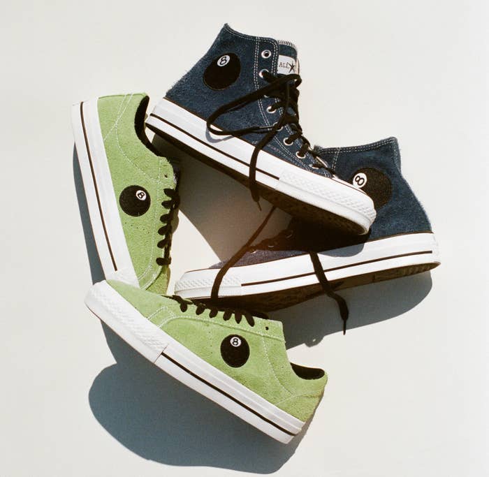 Stussy x Converse &#x27;8-Ball&#x27; Collection