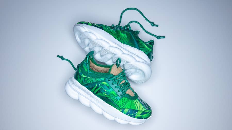 Versace Chain Reaction Sneakers 2018  Versace chain, Sneakers, Sneakers  guide