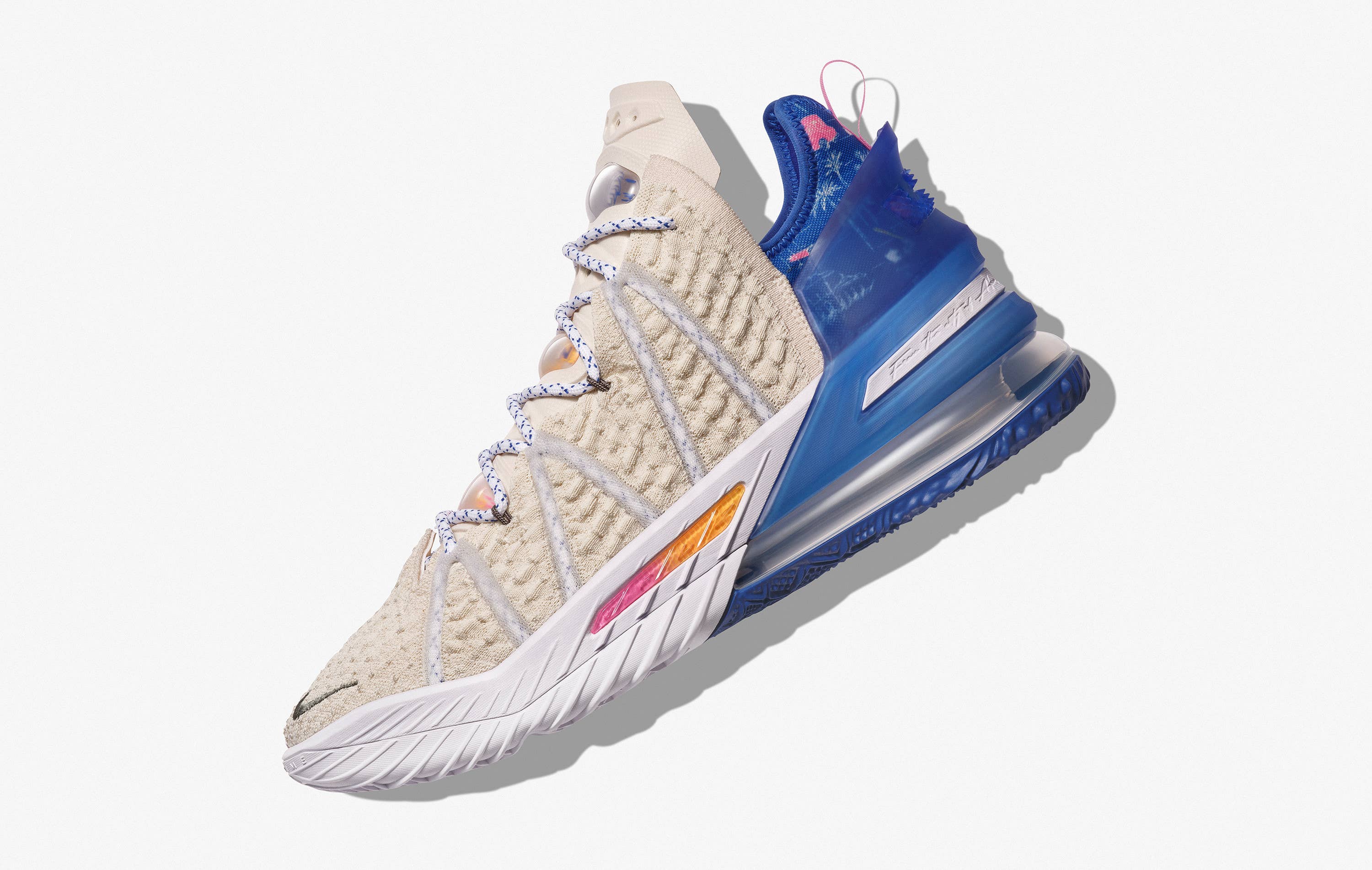 Nike LeBron 18 'Los Angeles By Day' Lateral
