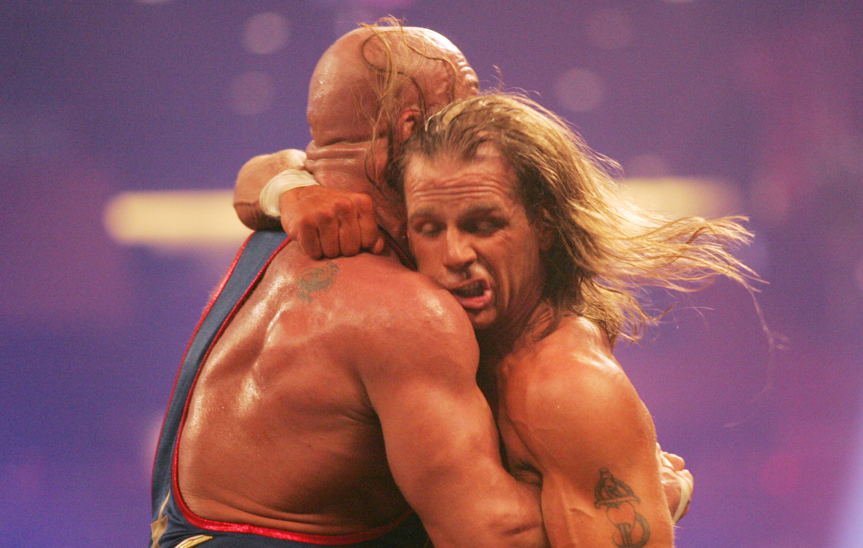 Shawn Michaels vs. Kurt Angle